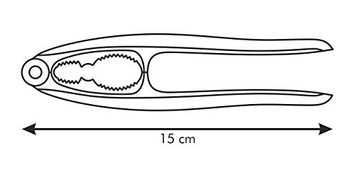 Tescoma 420202 Presto Schiaccianoci, Acciaio, 15 cm