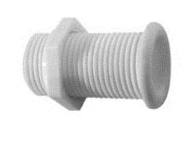 SCARICO PLASTICA Bianca 25x62 MM