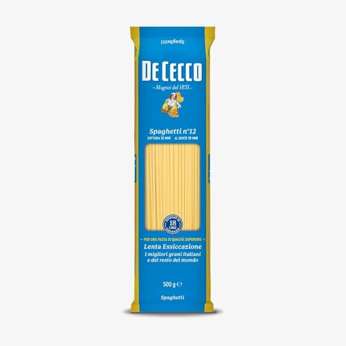 12 PEZZI PASTA SPAGHETTI N 12 DE CECCO GR 500