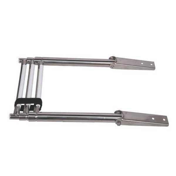 Trem Stainless Steel 3 Steps Telescopic Ladder 30 x 37-87.5 cm