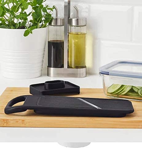 Ikea Mandolina in acciaio inox, colore nero