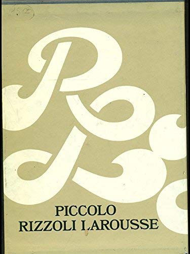 Piccolo Rizzoli-Larousse vol.1-2