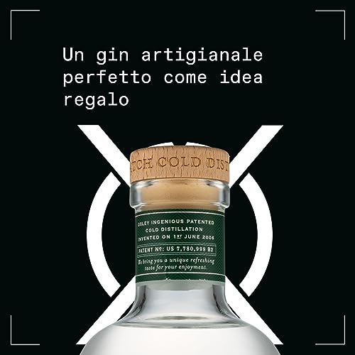 Oxley Small Batch Premium Gin, 47% Vol., 70cl / 700ml, distillato a freddo a temperature glaciali per esaltare al massimo i botanical
