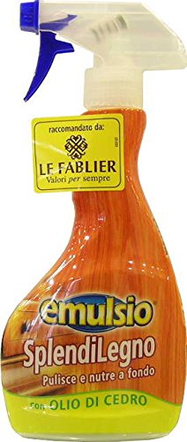 12 x EMULSIO Splendilegno Con Olio Di Cedro 375 ML