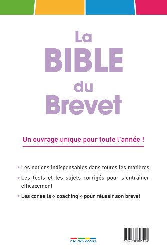 La bible du Brevet