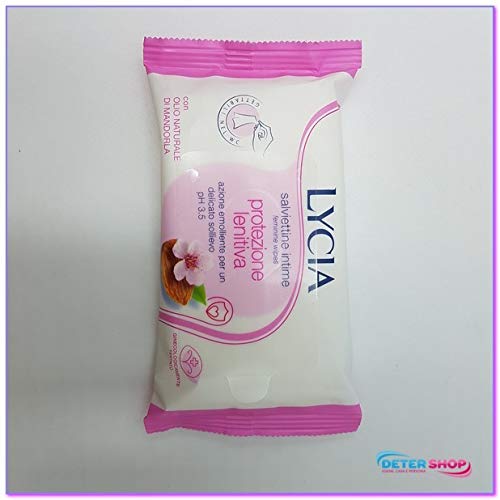 Lycia Protezione Lenitiva Salviettine Intime 12 Pezzi