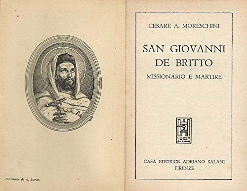 San Giovanni De Britto. Missionario e martire.