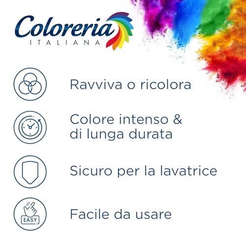 Coloreria Italiana Colorante Tessuti e Vestiti in Lavatrice