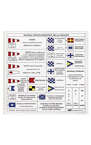 sd Adesivo Tabella Codici Regata Vinile Nautical Tabella 1 Count Outdoor