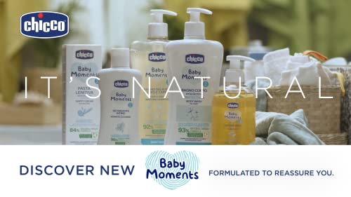 Chicco Baby Moments Set Igiene Neonato, Set Comprende Bagno Corpo, Shampoo E Saponetta, Adatto Per Pelli Sensibili Dei Bambini, BeautyBauty Bag con Zip, Idea Regalo, Cofanetto Regalo, 0 Mesi+