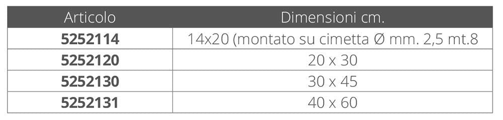 Forniture Nautiche Italiane Gran Pavese CM.30X45