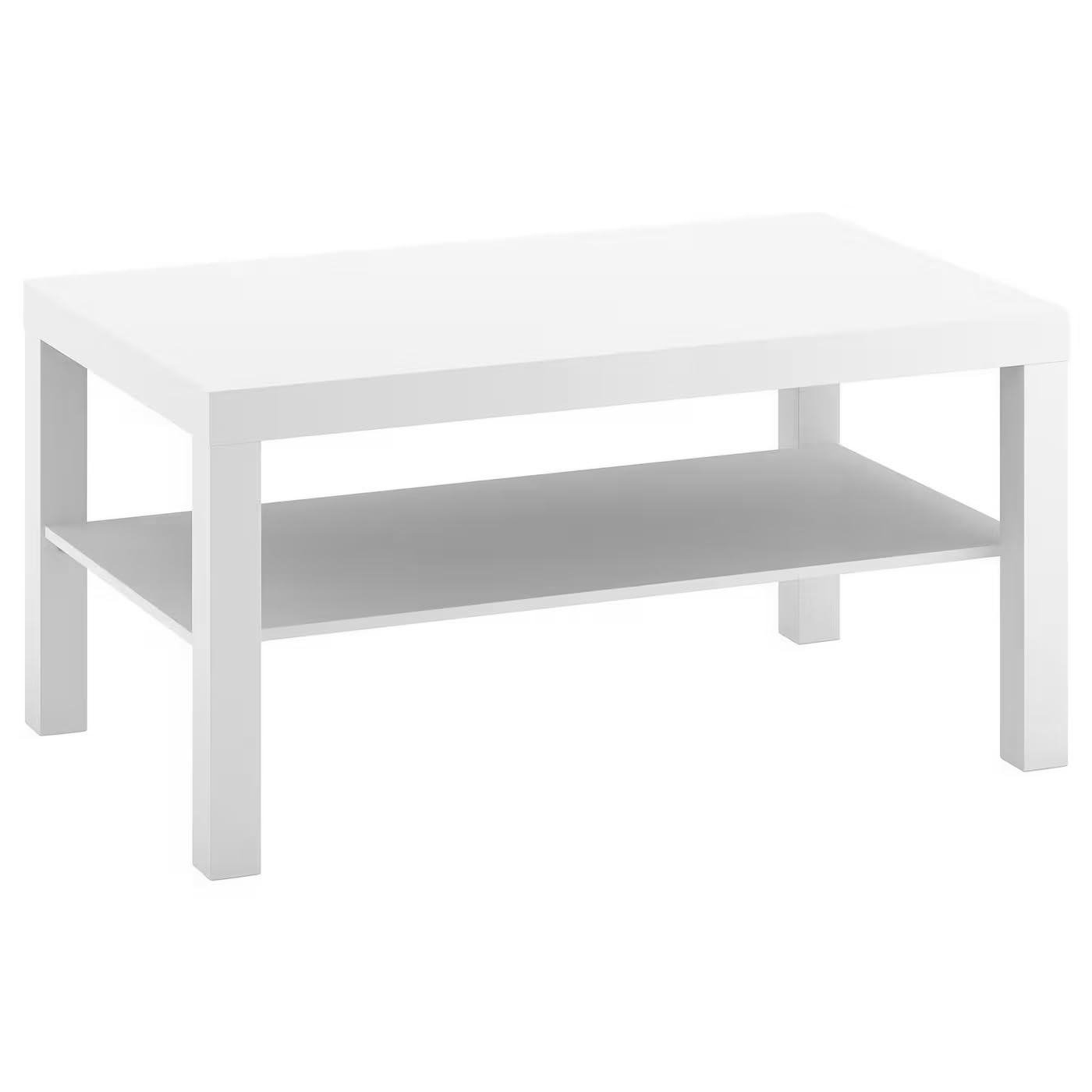 Ikea Tavolino LACK, 90x55 cm, bianco