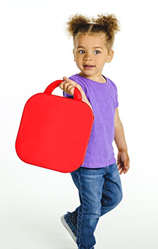 Crayola Mini Kids, Tappetino Colora & Ricolora, per bambini a partire dai 12 mesi, con 4 pastelli a cera, 12 attività e 3 fogli di sticker