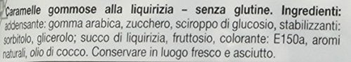 Golia Farafallina Caramelle Gommose Morbide al Gusto di Liquirizia, Formato Scorta da 9 Buste da 180 g