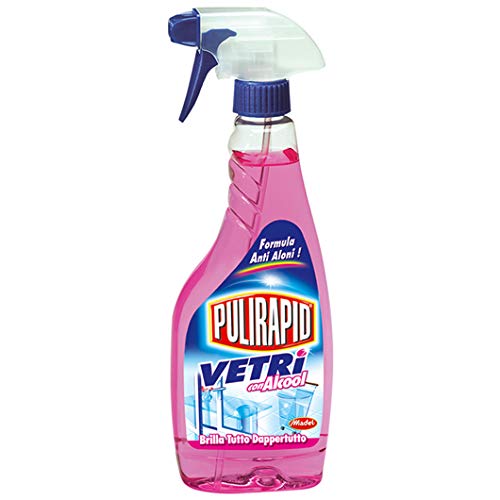 Pulirapid Vetri Con Alcool Formula Anti Aloni - 500 ml
