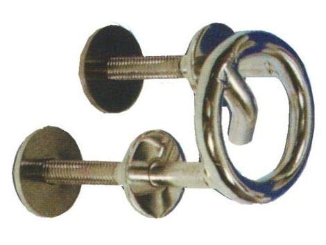 GOLFARE CON Anello per Traino Sci in Acciaio Inox Diametro 65 MM