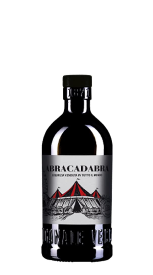 VECCHIO MAGAZZINO DOGANALE ABRACADABRA LIQUIRIZIA VENDUTA IN TUTTO IL MONDO 50 CL
