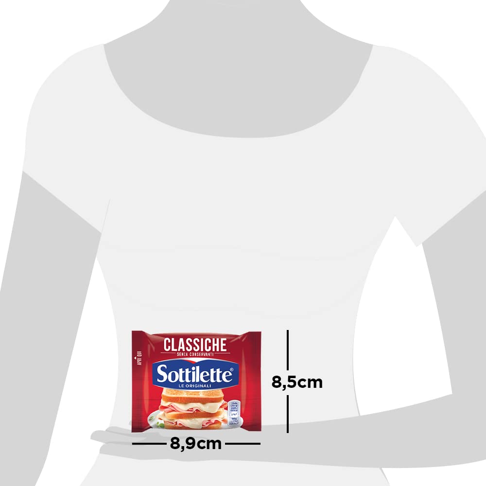 Sottilette Classiche Le Originali, Formaggio Fuso a Fette, 200g