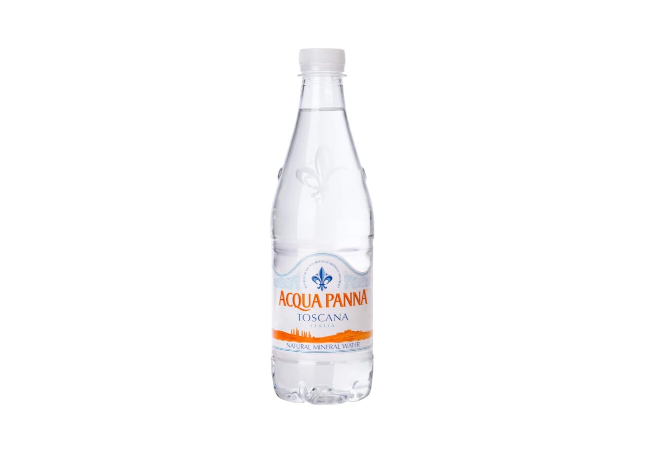 CG94 - Confezione Acqua Panna Toscana, Acqua Minerale Naturale di Sorgente 24 Bottiglie da 500ml - (BOX 24 Bottiglie)