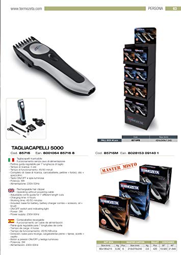 Termozeta Tagliacapelli 5000
