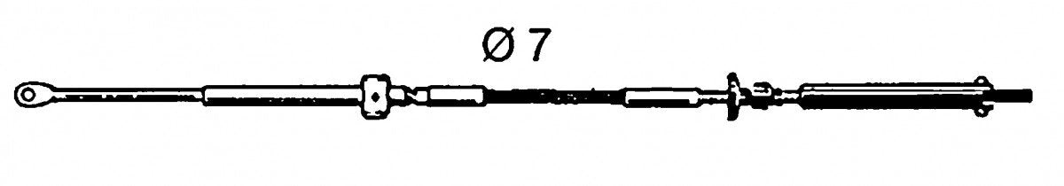 Ultraflex Cavo Telecomando C14 da 7'