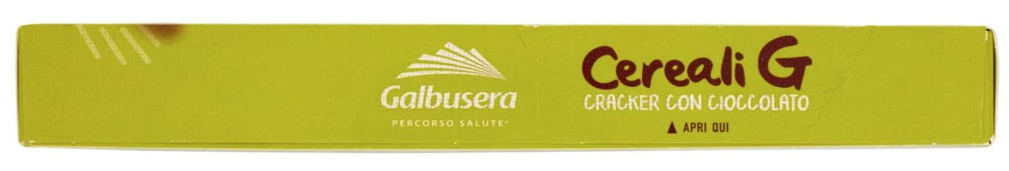 3 x 150gr Galbusera Cereali G Cracker al cioccolato