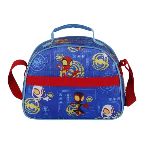 Marvel Spiderman-Borsa per il Pranzo 3D, 25.5 x 20 cm