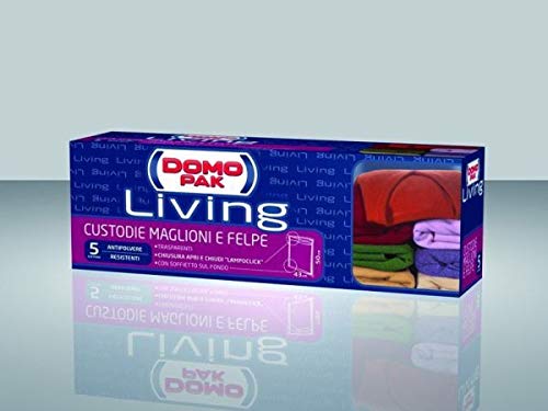 DOMOPAK LIVING MAGLIONI E FELPE 5 PEZZI