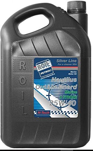 ROIL NAUTILUS OUT&IN-BOARD 4 STROKE 25W/40 5 lt