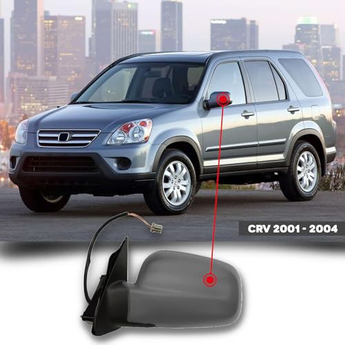 Specchietto Retrovisore Elett. Compatibile per Auto CRV - Calotta da Verniciare - 3 Pin