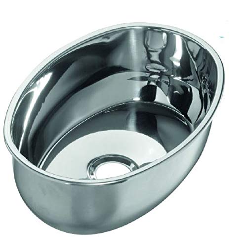 LAVELLO Inox Ovale 26.5x38.5x12.4 CM