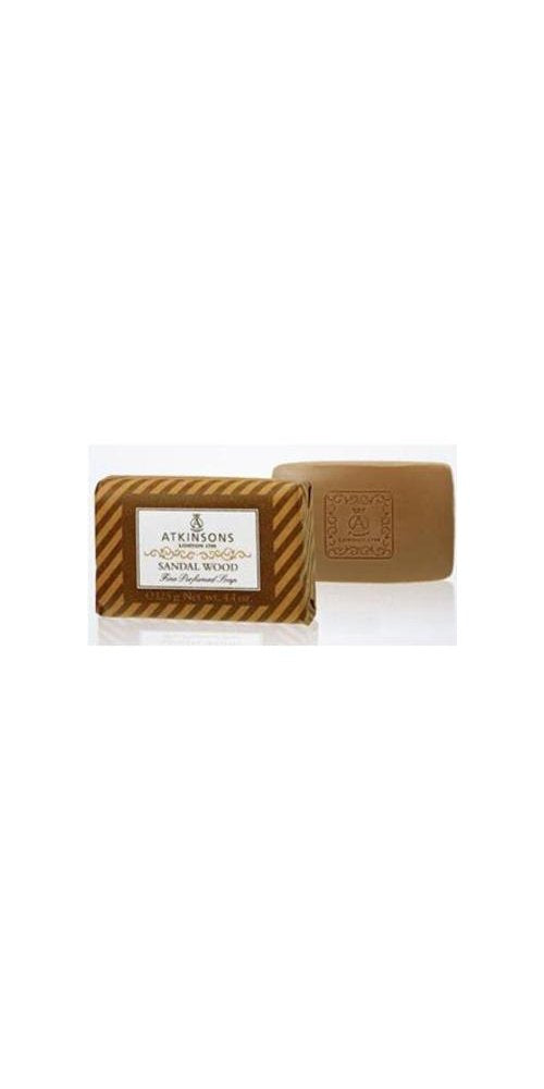 ATKINSONS Fine Perfumed Line Sapone, Sandalwood, 125 gr - 1 Unità