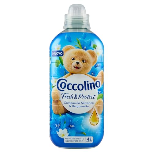 Coccolino Ammorbidente Concentrato Sandalo e Caprifoglio, Ammorbidente Lavatrice Intense Care con Tecnologia Pro-Fibre, Formato Fino a 42 Lavaggi, 980 ml