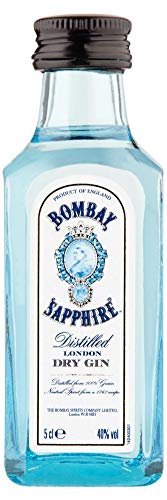 Bombay Sapphire London Dry Gin 5 cl Miniature - 12 pack (View amazon detail page)