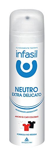 6 x INFASIL Deo Persona Spray Extra Delicato Antimacchia 150 Ml
