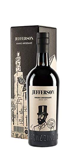 LIQUORE JEFFERSON AMARO IMPORTANTE 30° - Liquore amaro di erbe - Confezione 6 bottiglie 0,7 L