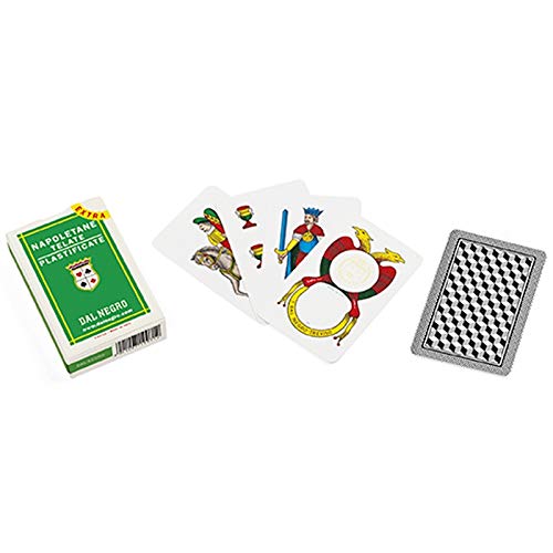 DAL NEGRO Carte da gioco napoletane telate plastificate 81 EXTRA 014004 VC8