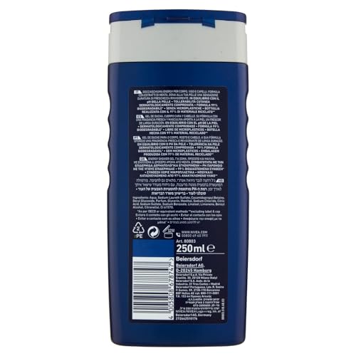 Nivea Men Doccia Shampoo Energy, 250ml
