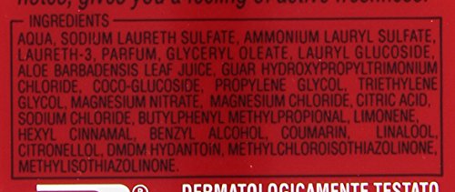 Intesa Pour Homme - Gel Doccia Shampoo, Tonificante, Freschezza Attiva, Aloe - 250 ml