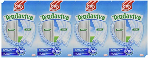 Set 12 Grey Tendaviva Ok Gr 500 Accessorio per Il Bagno