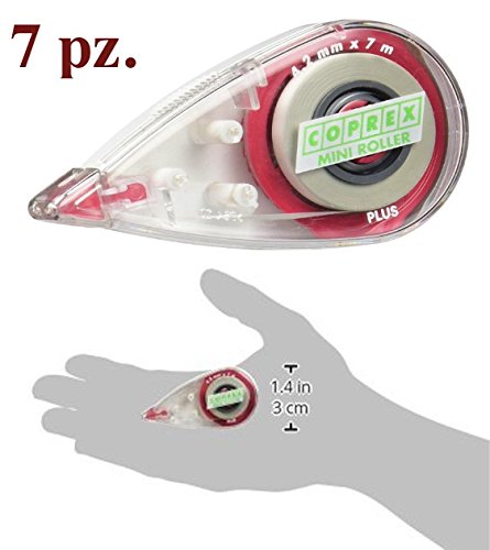 Lebez 8090 Mini Roller Coprex a Nastro, 7 pezzI