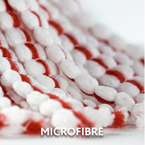 Vileda SuperMocio Microfibre & Power Testa del mocio, Fibra, Multicolore, 7x14x40 cm