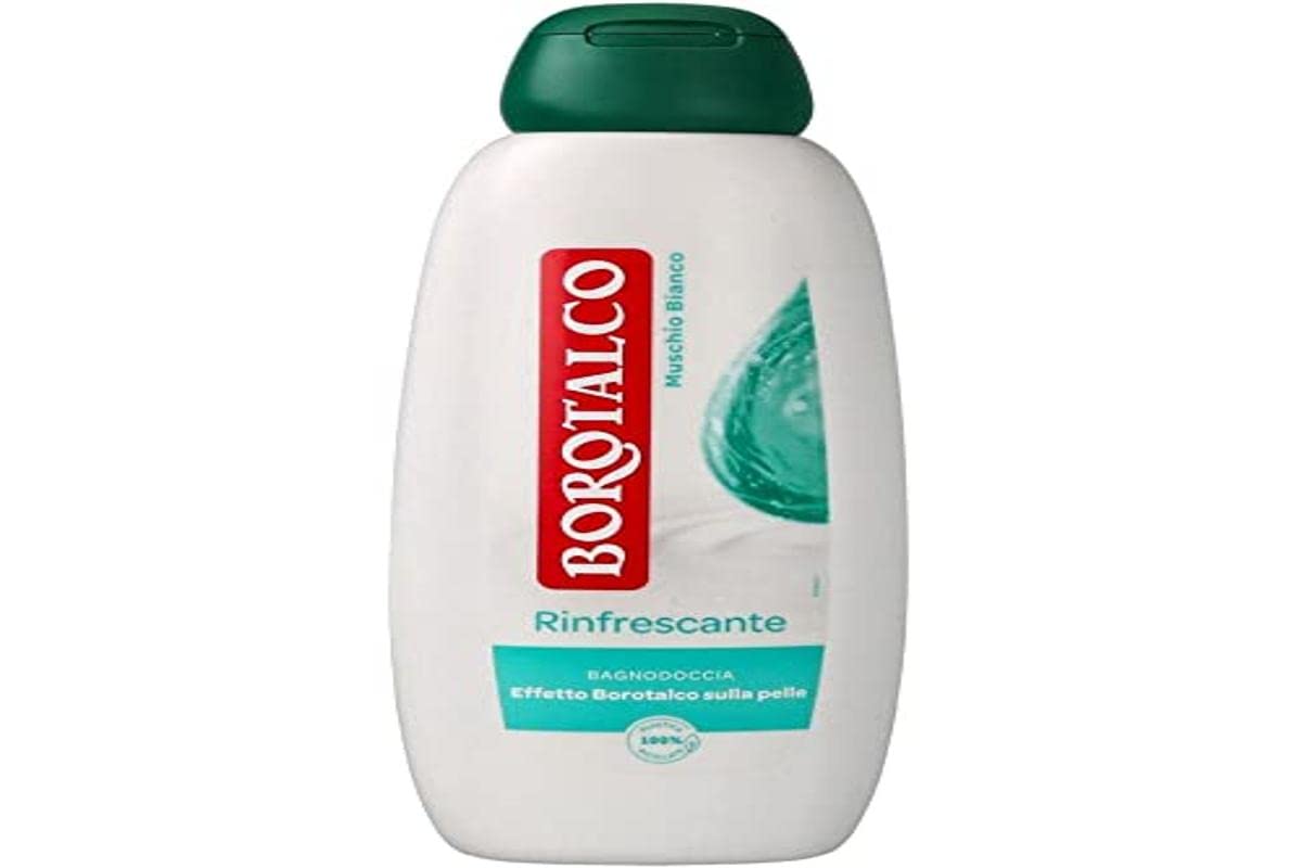 BOROTALCO BAGNODOCCIA RINFRESCANTE MUSCHIO BIANCO 450 ML