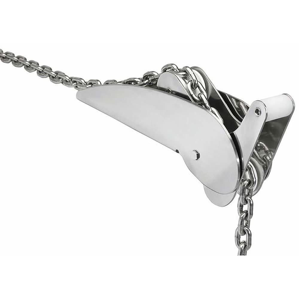 TREM Musone Basculante Acciaio Inox Can MOD. Whale L mm: 495 W mm: 90 H mm: 150 Spessore: 5 mm kg: 6,5 per Ancore Max kg.: 20