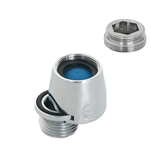 Idroblok Idroblock 03034502B Raccordo a Baionetta con Riduzione, 1/2 Maschio, 22x1 m, 24x1 m, Cromato