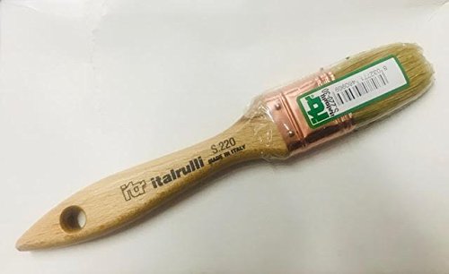 PENNELLESSE TRIPLE SETOLA BIONDA S.220/30 MANICO IN LEGNO PEZZI 12