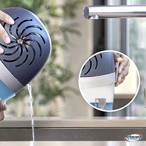 Ariasana Aero 360° Ricarica TAB Lavanda per dispositivo Aero 360° kit, assorbi umidità in Tab profumata rilassante, elimina i cattivi odori, aromaterapia, 2 TAB da 450g
