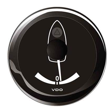VDO INDICATORE ANGOLO DI BARRA 3-180 Ohms Nero