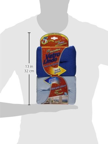 Superfive Vetrolindo Microfibra di Vetro Kit, 24 cm x 18.6 cm Dimensio