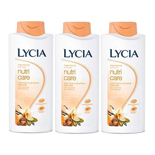 Set Da 3 pz. Lycia Nutri Care Bagnodoccia 750 ml